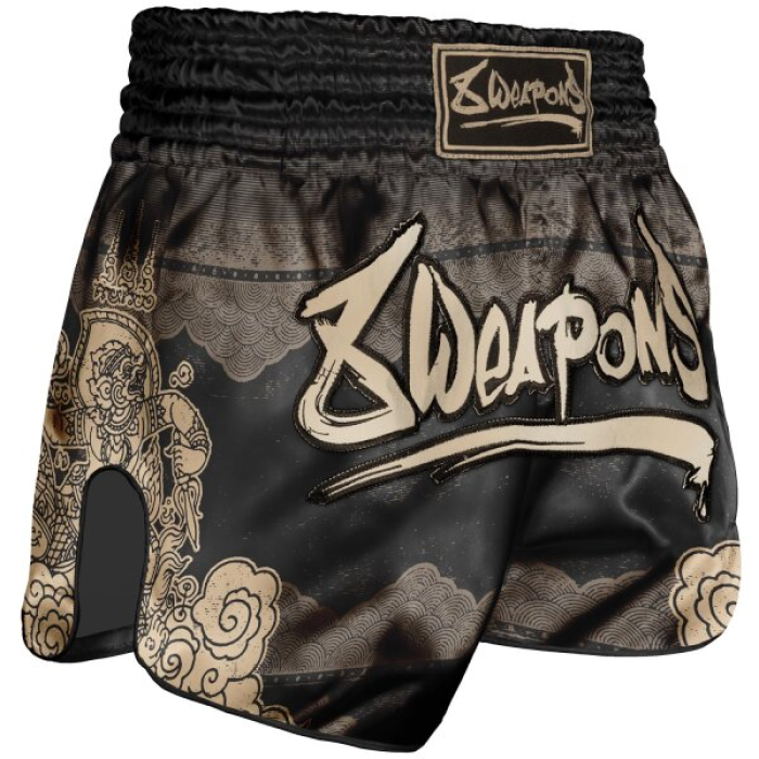 Шорти - 8 WEAPONS - Muay Thai Shorts - Hanuman